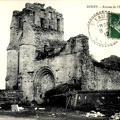 Donzy ruines église du Pré