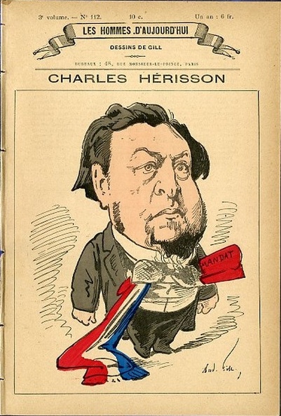 Surgy Hérisson Charles caricature