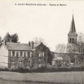 Saint Maurice Eglise et mairie