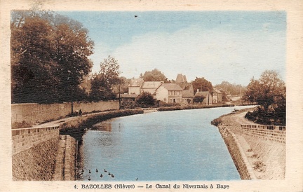 Bazolles canal