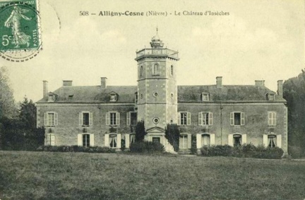 Alligny Cosne chateau inseches
