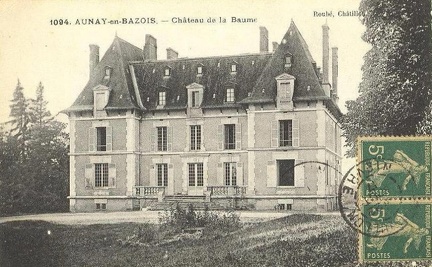 Aunay Chateau de la Baume