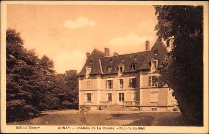 Aunay Chateau de la Baume 2