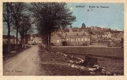 Aunay Route de Tamnay