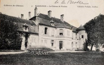 Bazoches chateau Vauban