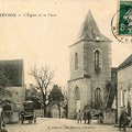 Beuvron église et place