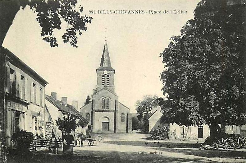 Billy Chevannes place église