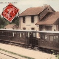 Brassy gare et train