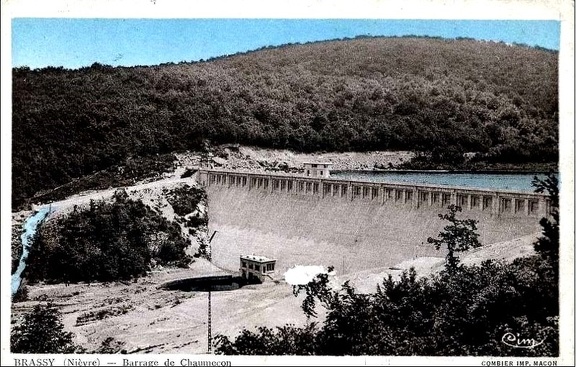 Brassy barrage de Chaumeçon