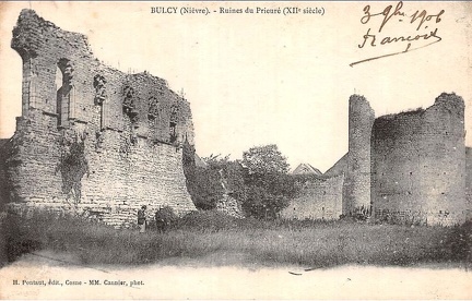 Bulcy ruines prieuré