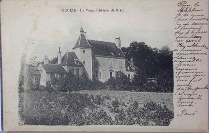 Decize chateau Brain 1915