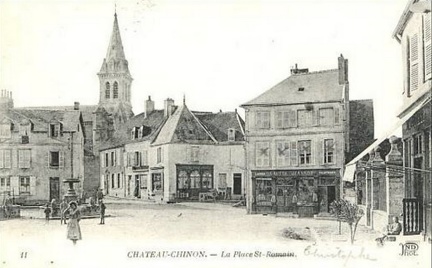 Château-Chinon Place Saint-Christophe