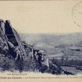 Château-Chinon Rochers du vieux château et vallée de l'Yonne