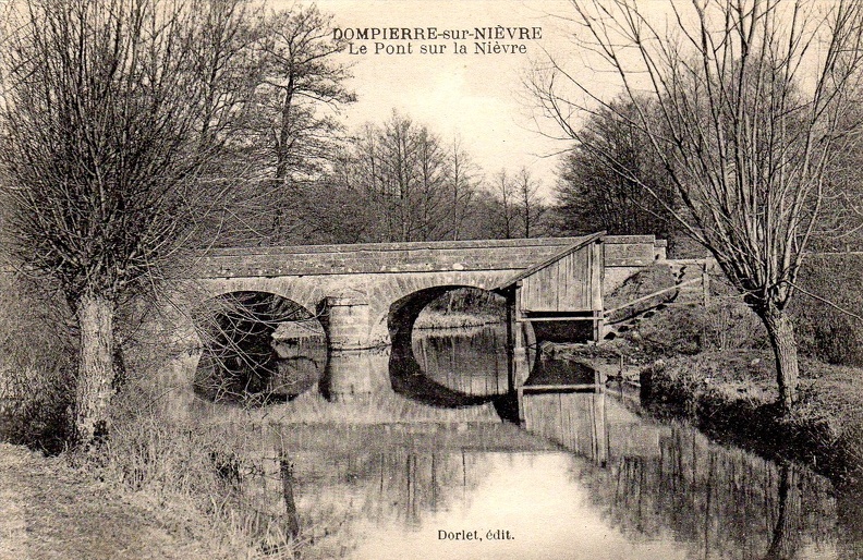 Dompierre sur Nièvre pont