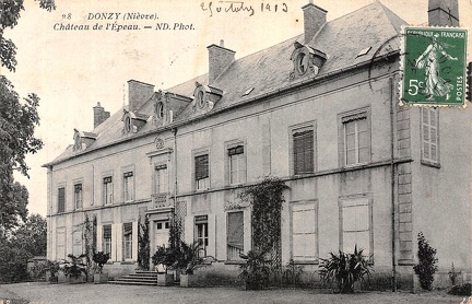 Donzy chateau de Lépeau