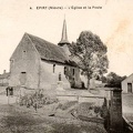 Epiry église et poste