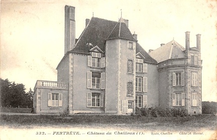 Fertrève chateau du Chailloux