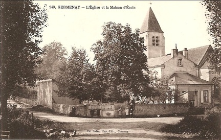 Germenay église et école