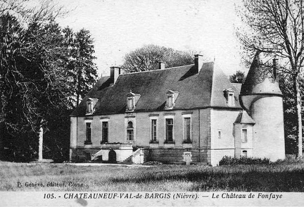 Chateauneuf-Val-de-Bargis Château de Fonfaye