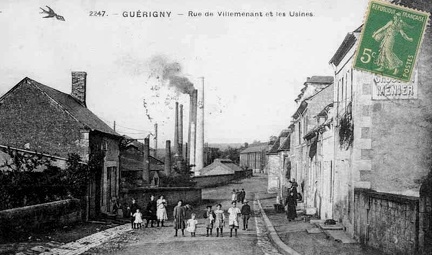 Guérigny Rue Villemenant et usines