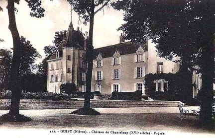 Guipy chateau de Chanteloup