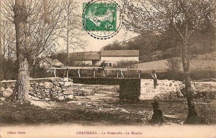 Chaumard Passerelle-Moulin