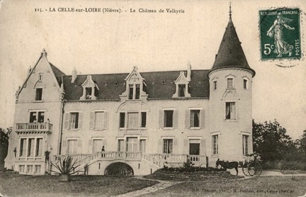La Celle sur Loire chateau de Walkyrie