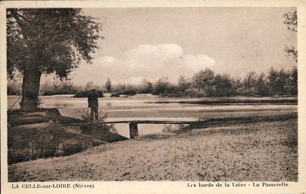 La Celle sur Loire passerelle 2