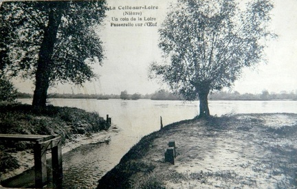 La Celle sur Loire passerelle