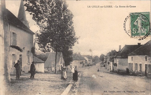 La Celle sur Loire route de Cosne