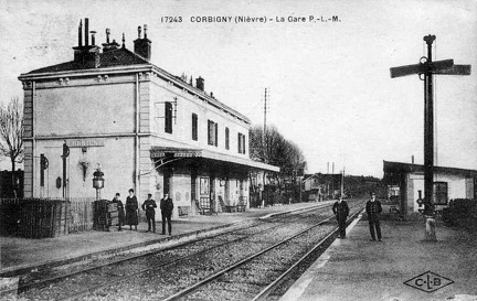 Corbigny gare P.L.M.