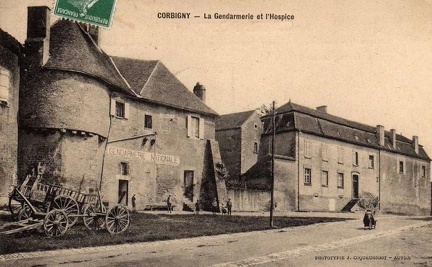 Corbigny Gendarmerie et hospice