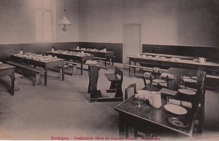 Corbigny Institution Saint-Léonard3 Réfectoire