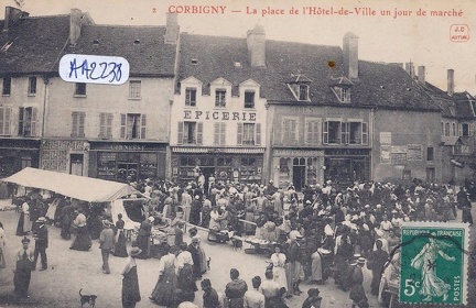 Corbigny Place de l'Hôtel de Ville4