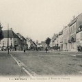Corbigny Place Saint-Jean et route de Prémery