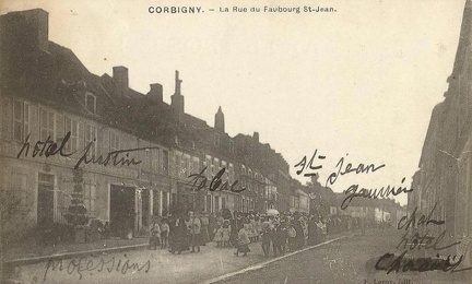 Corbigny Rue du Faubourg Saint-Jean