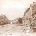 Corbigny Rue de la gare vers 1900