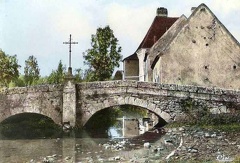 Corvol l'Orgueilleux Pont sur le Sauzay