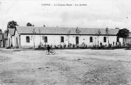 Cosne sur Loire Caserne Binot jardins
