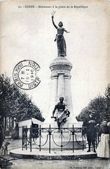 Cosne sur Loire Monument à la gloire de la République