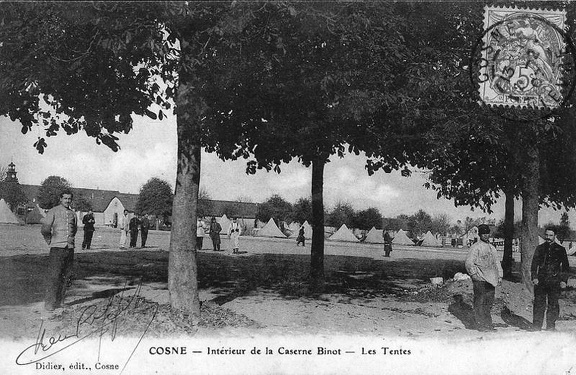 Cosne sur Loire Caserne Binot intérieur