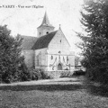 Cuncy lès Varzy Vue sur l'église
