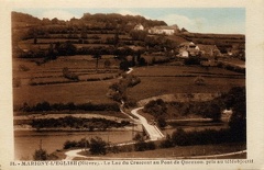 Marigny l'Eglise Lac du Crescent au pont de Queuzon