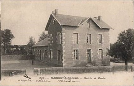 Marigny l'Eglise Mairie et école