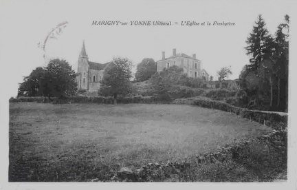 Marigny-sur-Yonne Eglise et presbytère