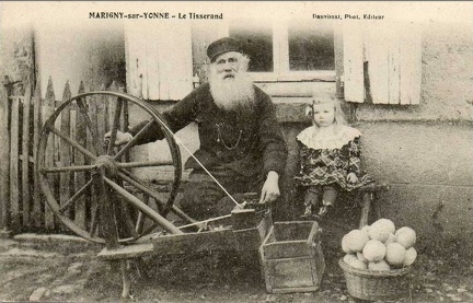 Marigny-sur-Yonne Tisserand-Père Mérite et Lucienne Chevalier