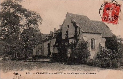 Marigny-sur-Yonne Chapelle du château