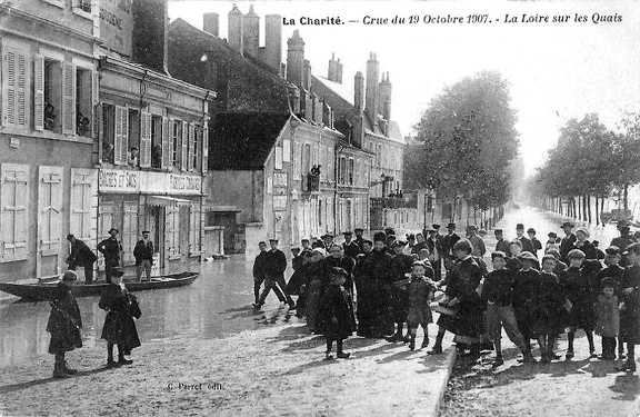 La Charité sur Loire Crue 19 octobre 1907