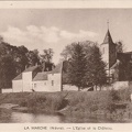 La Marche église et chateau