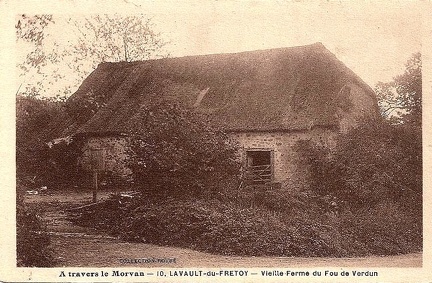 Lavault de Frétoy ferme du fou de Verdun